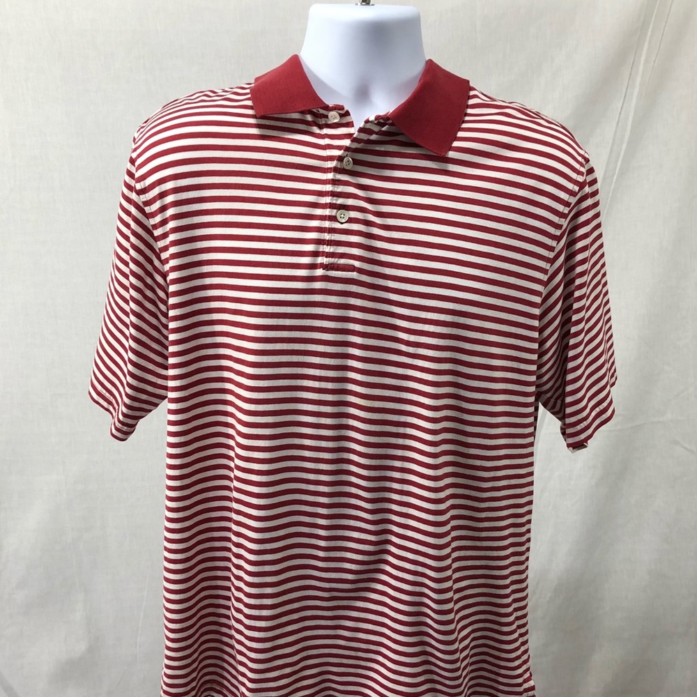 Alan Flusser Men’s Medium Short Sleeve Golf Polo